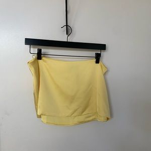 Danielle Guizio yellow skirt M NWT